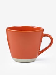 Sur La Table Set of 4 Orange Colour Me Happy Mugs - Image 2 of 2