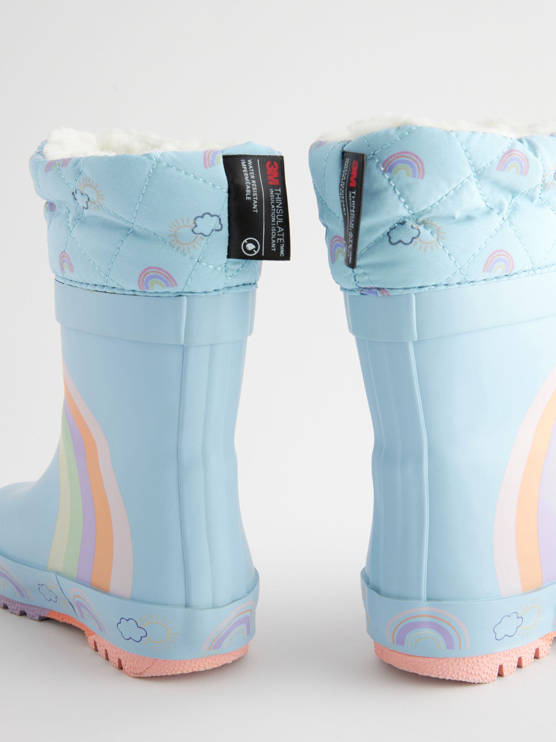 Rainbow wellies next clearance