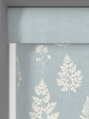 Emily Bond Duck Egg Blue Tynesfield Made to Measure Roller Blind - Image 3 of 6