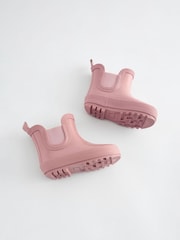 Pink Glitter Chelsea Wellies - Image 1 of 5