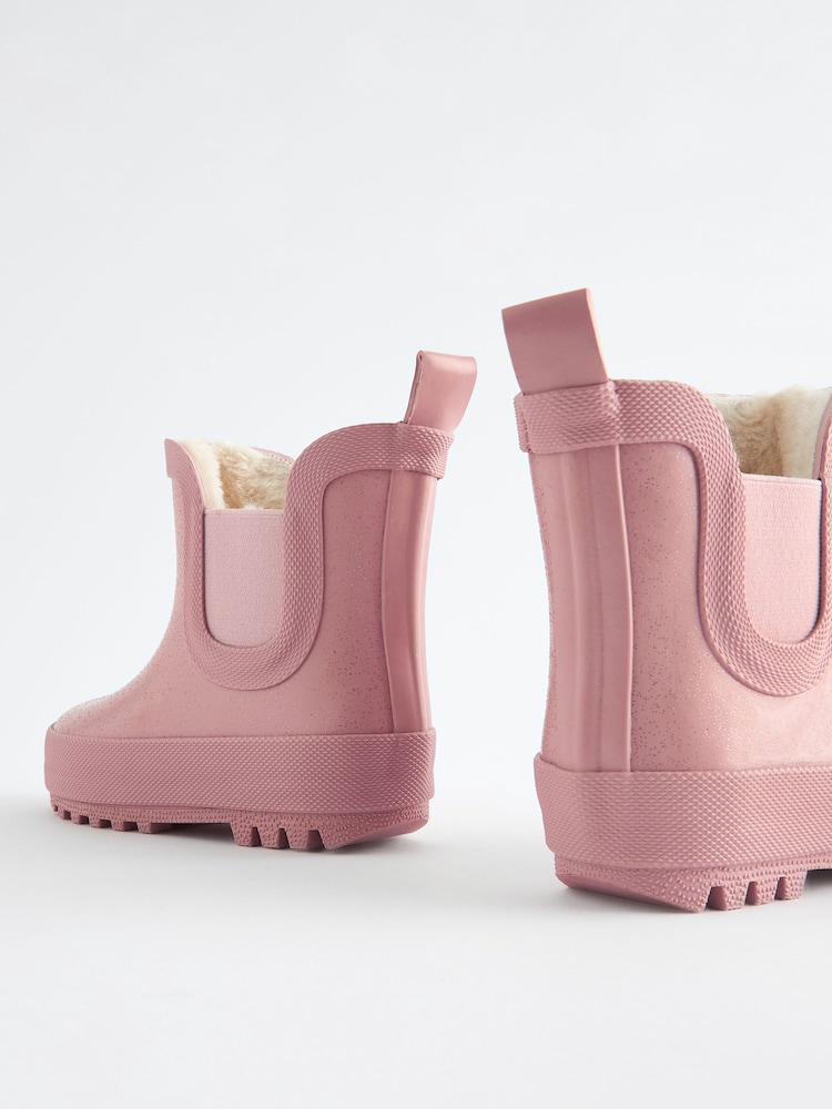 Pink Glitter Chelsea Wellies - Image 5 of 5