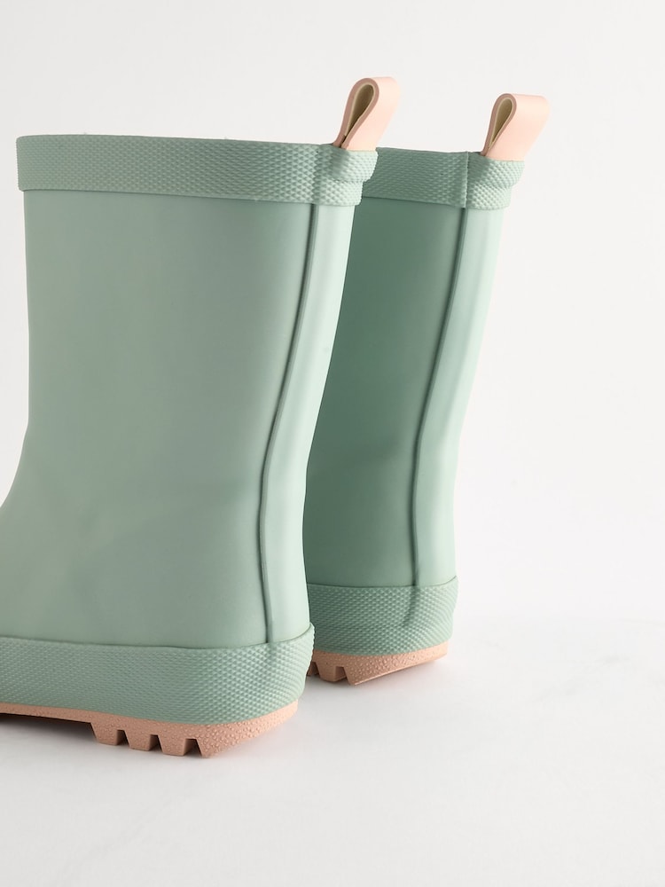 Sage Green Wellies - Image 3 of 6