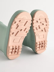 Sage Green Wellies - Image 4 of 6