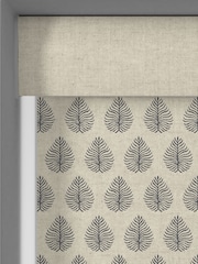 Emily Bond Charcoal Grey Jaipur Made to Measure Roller Blind - Image 3 of 6