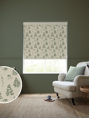 Emily Bond Forest Green Tynesfield Made To Measure Roller Blind - Image 1 of 6
