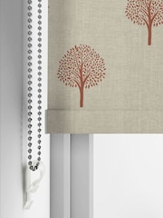 Emily Bond Rust Orange Yew Tree Made to Measure Roller Blind - Image 4 of 6