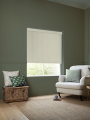 Emily Bond Fern Green George Stripe Made To Measure Roller Blind - Image 2 of 6