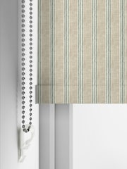 Emily Bond Fern Green George Stripe Made To Measure Roller Blind - Image 4 of 6