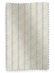 Emily Bond Charcoal Grey George Stripe Made To Measure Roller Blind - Image 5 of 6