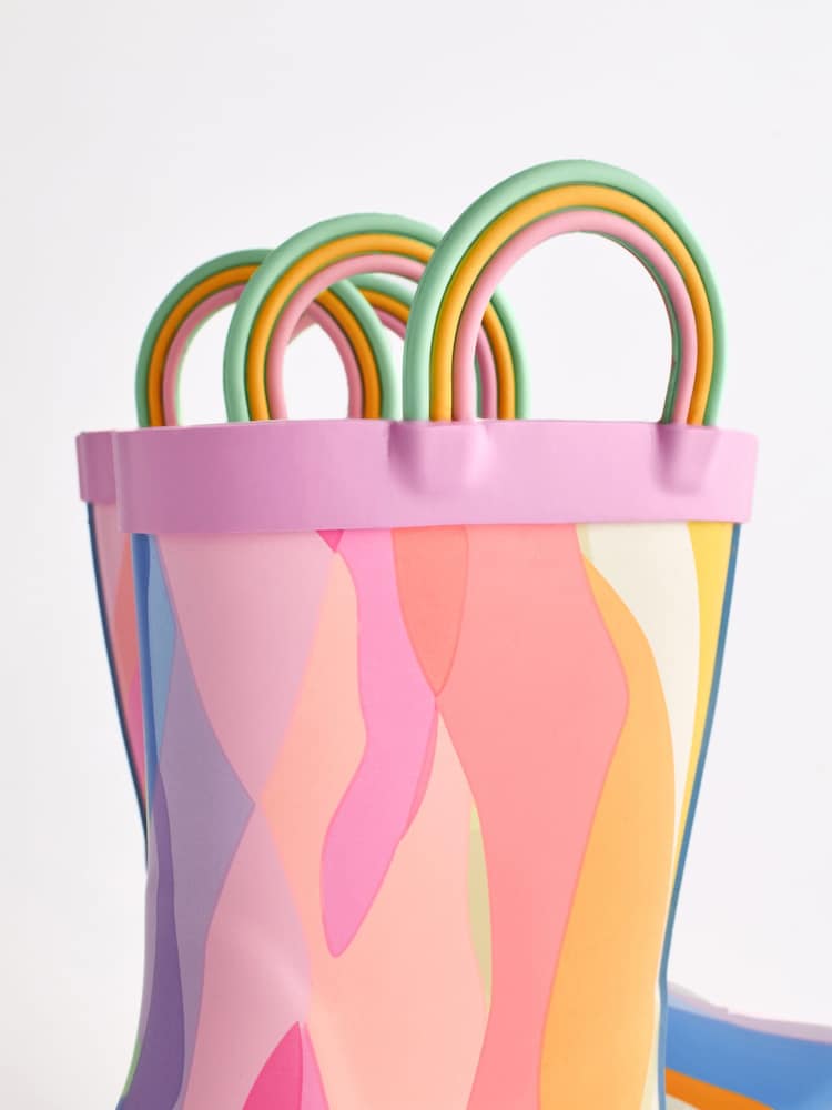 Rainbow Handle Wellies - Image 6 of 7