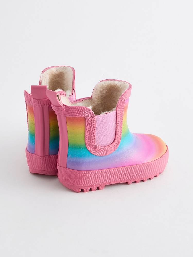 Multi Rainbow Chelsea Wellies - Image 3 of 5