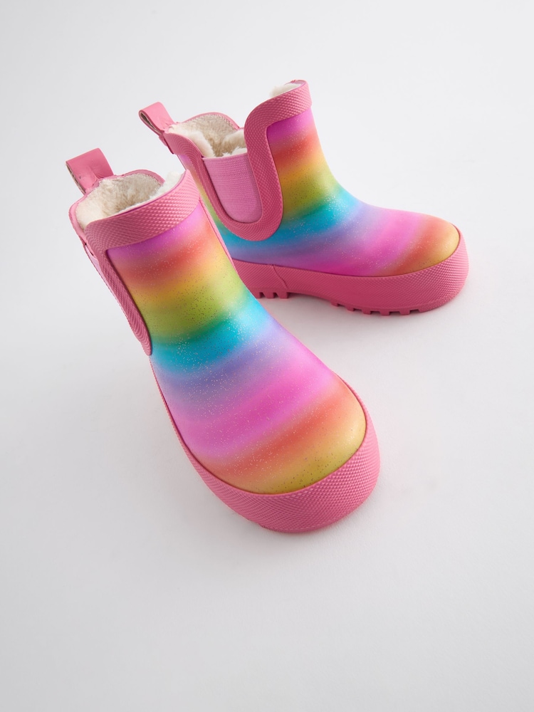 Multi Rainbow Chelsea Wellies - Image 4 of 5