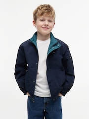 Tommy Hilfiger Blue Flag Embroidery Relaxed Jacket - Image 5 of 6