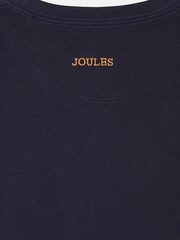 Joules Boys' Finlay Navy Blue Fox Print Artwork Top - Image 4 of 5
