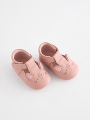Pink Bunny T-Bar Baby Shoes (0-24mths) - Image 3 of 6