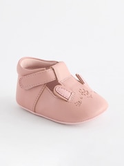 Pink Bunny T-Bar Baby Shoes (0-24mths) - Image 5 of 6