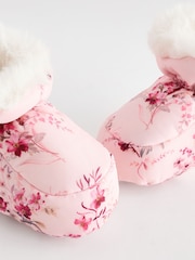 Floral rose - Chaussons pour bébé (0-24mois) - Image 4 of 6