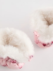 Floral rose - Chaussons pour bébé (0-24mois) - Image 6 of 6