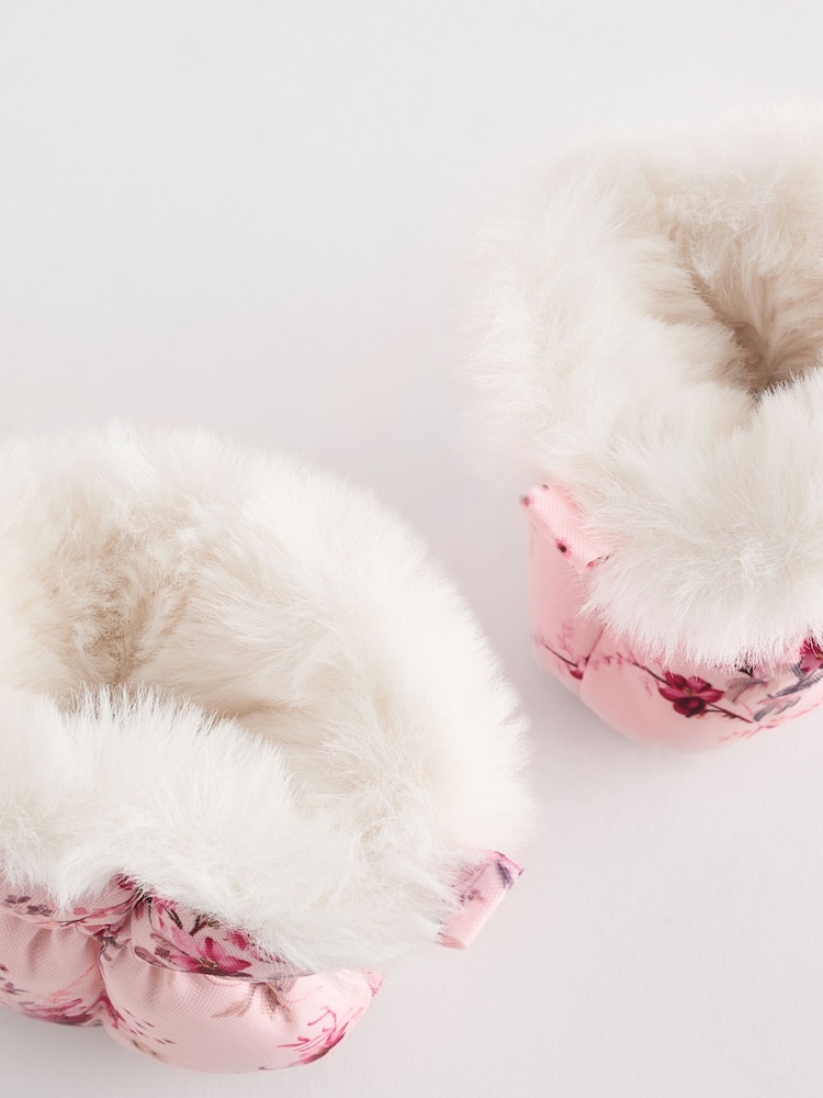 Floral rose - Chaussons pour bébé (0-24mois) - Image 6 of 6