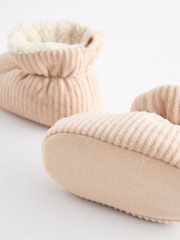 Neutral Baby Corduroy Boots (0-24mths) - Image 4 of 4