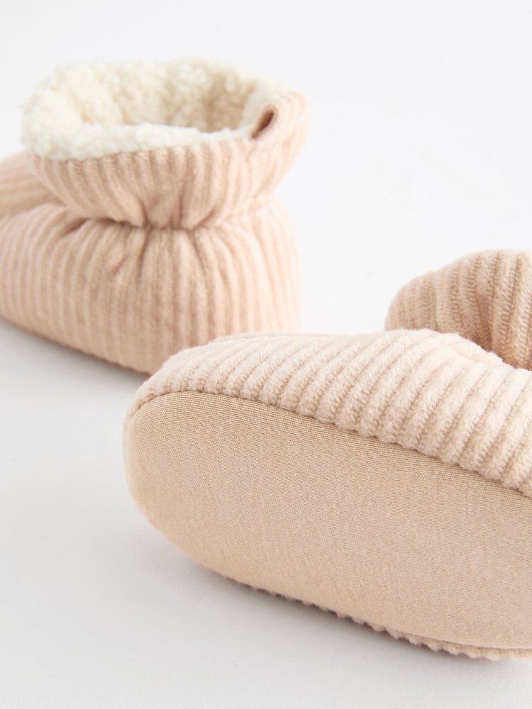 Neutral Baby Corduroy Boots (0-24mths) - Image 4 of 4