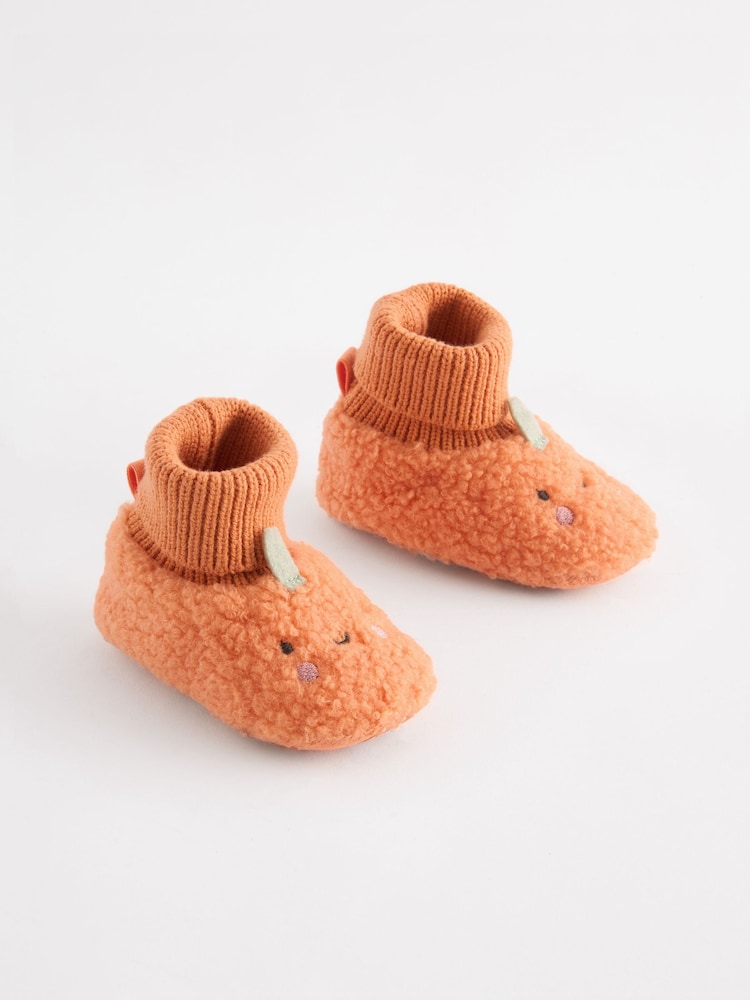 Orange - Halloween Babyschuhe (0–18 Monate) - Bild 1 von 4 Orange - Halloween Babyschuhe (0–18 Monate) - Bild 1 von 4