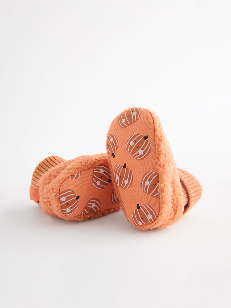 Orange - Halloween Babyschuhe (0–18 Monate) - Bild 4 von 4 Orange - Halloween Babyschuhe (0–18 Monate) - Bild 4 von 4