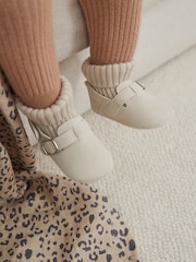 Neutral Baby Clogs Bootie Shoes (0-18mths) - Image 2 of 8