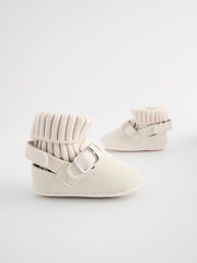 Neutral Baby Clogs Bootie Shoes (0-18mths) - Image 5 of 8
