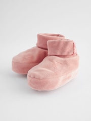 Pink Bootie Baby Shoes (0-18mths) - Image 5 of 6