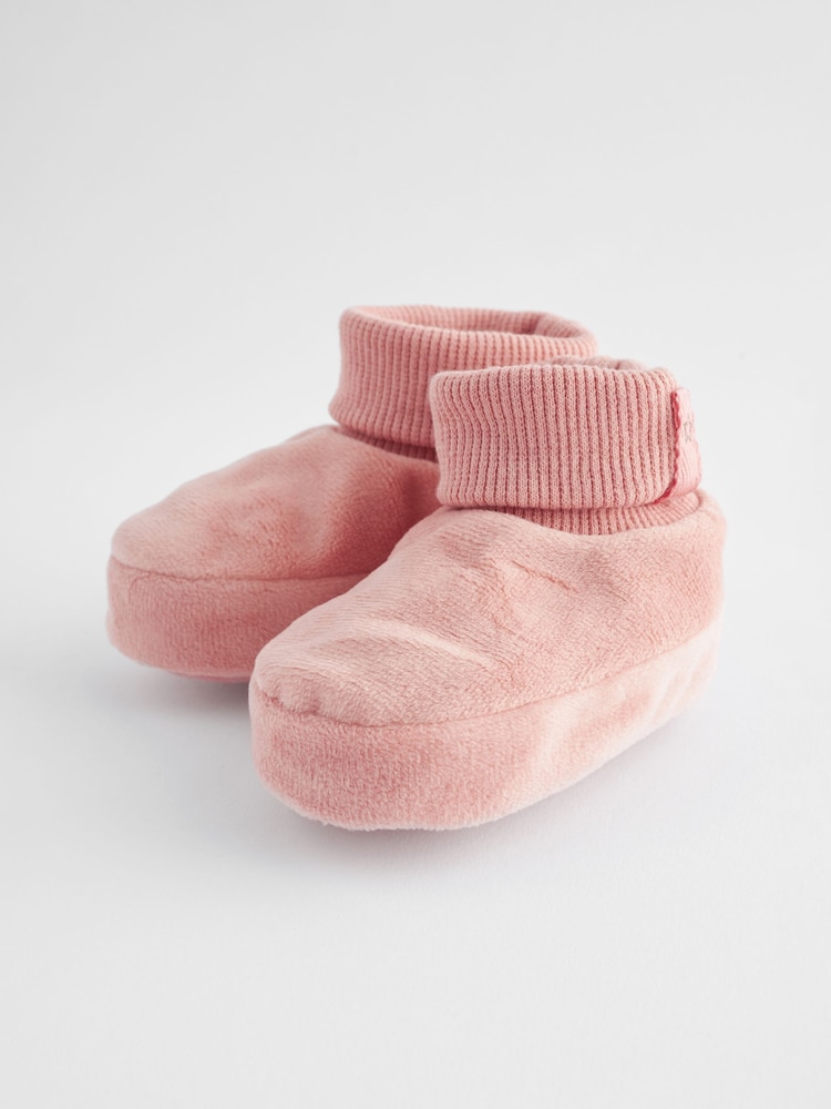 Pink Bootie Baby Shoes (0-18mths) - Image 5 of 6
