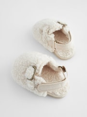 Neutral Borg Baby Clog Shoes (0-18mths) - Image 2 of 7