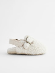 Neutral Borg Baby Clog Shoes (0-18mths) - Image 3 of 7