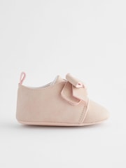 Pink Bow Baby Trainers (0-24mths) - Image 4 of 7