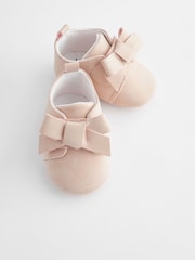Pink Bow Baby Trainers (0-24mths) - Image 5 of 7