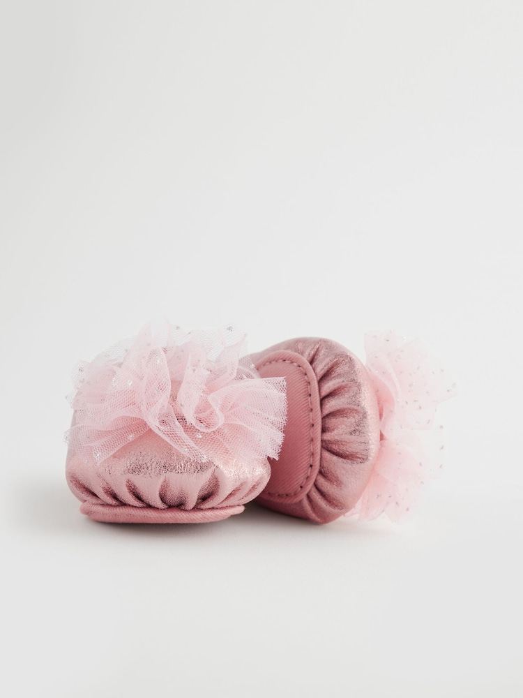 Pink - Babyschuhe für Anlässe mit Bow (0–24 Monate) - Image 3 of 6