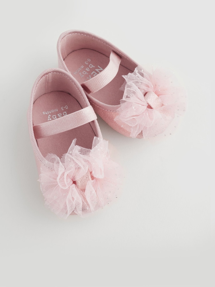Pink - Babyschuhe für Anlässe mit Bow (0–24 Monate) - Image 4 of 6