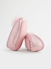 Pink Baby Bow Occasion Shoes (0-24mths) - Image 5 of 6