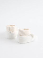 White Bear Baby Bootie Shoes (0-18mths) - Image 3 of 5
