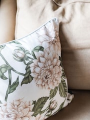 Avalon Home Natural English Dahlia Cushion Cover - Image 3 of 6