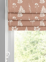 Emily Bond Rust Orange Tynesfield Made to Measure 100% Cotton Roman Blinds - Image 2 of 5