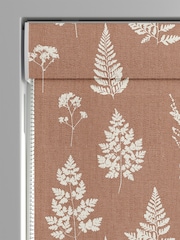 Emily Bond Rust Orange Tynesfield Made to Measure 100% Cotton Roman Blinds - Image 3 of 5