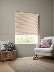 Emily Bond Rust Orange Jaipur Made to Measure 100% Cotton Roman Blinds - Image 4 of 5