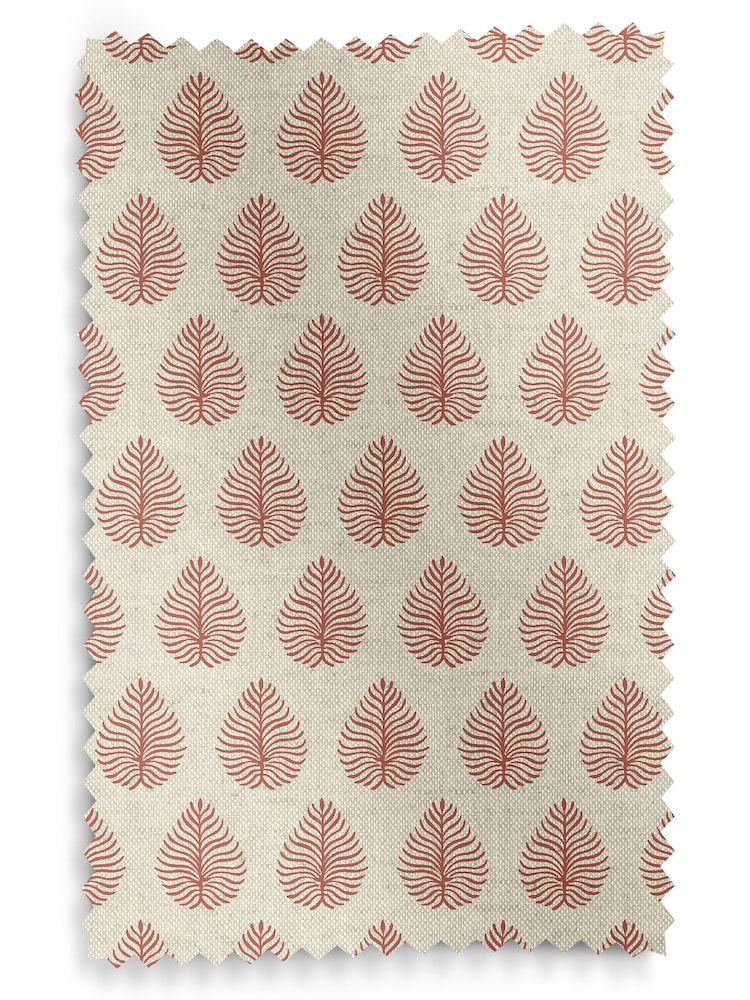 Emily Bond Rust Orange Jaipur Made to Measure 100% Cotton Roman Blinds - Image 5 of 5
