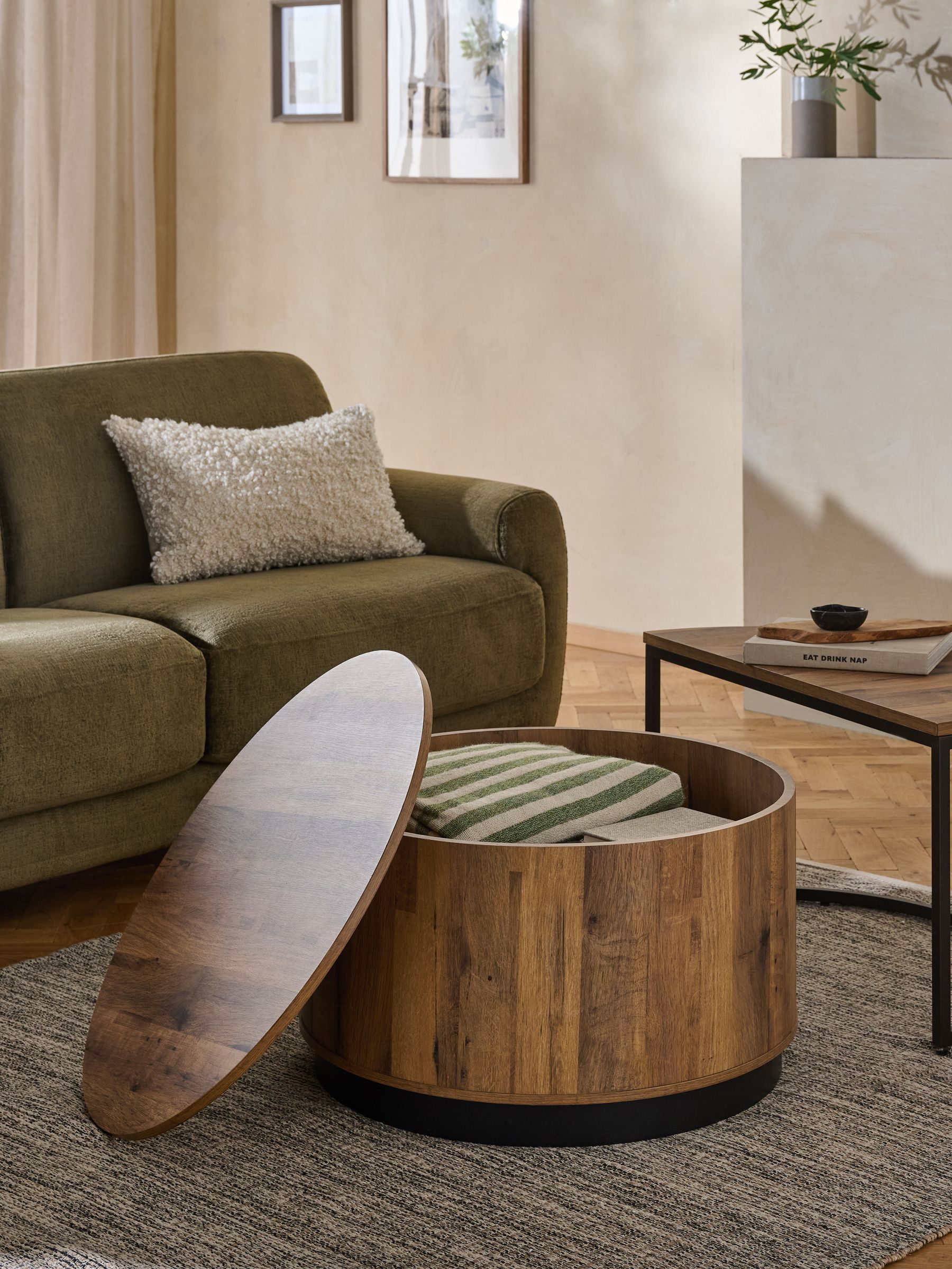 Buy Dark Bronx Nest of 3 Coffee Table from the Next UK online shop