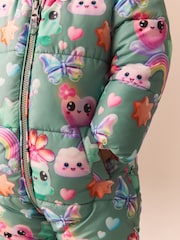 Green Character Shower Resistant Printed Snowsuit (3mths-7yrs) - Image 1 of 2
