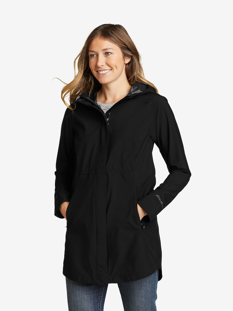 Eddie Bauer Black Cloud Cap Stretch 2 Parka - Image 1 of 5
