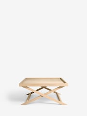 Natural Butler Oak Tray Coffee Table - Image 10 of 11