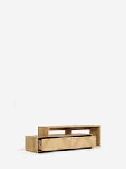 Light Natural Hayford Oak Effect TV Unit - Image 9 of 11