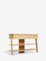 Natural Craft Oak Effect TV Unit - Image 10 of 11